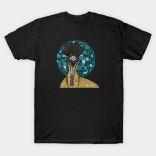 Funny Ready to Party Disco Emu T-Shirt